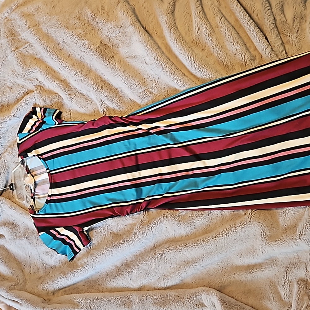 Bodycon stripe dress HIATUS (sm)